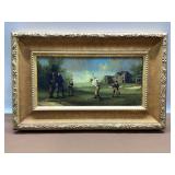 VTG. GOLF SCENE BY M. RIGNI