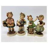 4) VINTAGE GOEBEL HUMMELS