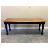 Wooden Bed, window bench