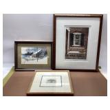 3 VTG.  B. TUCKER ETCHINGS