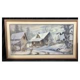 SIGNED 1995 LEE ROBERSON ï¿½IN YOUR DREAMSï¿½ FRAMED