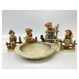 4) VINTAGE GOEBEL HUMMELS