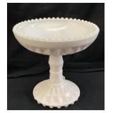 1957-59 JEANNETTE WINDSOR PINK MILK GLASS