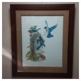 Cecil Eakins Bluebirds Large Limited Edition