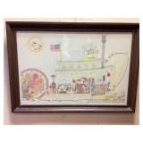 12 PIECE FRAMED PRINTS AND OTHER ART WORK