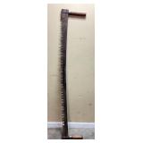 PRIMITIVE TWO MAN HAND SAW. 66 INCHES LONG