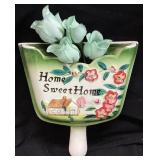 TILSO JAPAN HAND PAINTED HOME SWEET HOME DUSTPAN