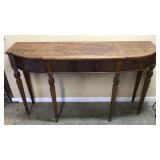 ANTIQUE COLBYS FURNITURE MAHOGANY CONSOLE TABLE