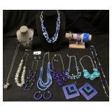 ASSORTED COSTUME JEWELRY, ANN TAYLOR, LANE