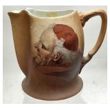 WARWICK MONK PITCHER, 7.5in H