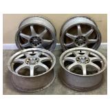 (4) MB WHEELS RIMS