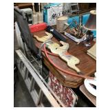 WHOLE TABLE OF ITEMS, 6ft ALUMINUM LADDER, TABLE