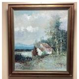 EUROPEAN IMPRESSIONISTS WILLI BAUER OIL PAINTING