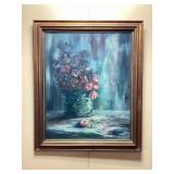 OIL ON CANVAS ARTIST FRAMED