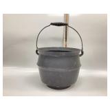 ANTIQUE CAST IRON CAULDRON