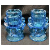 PAIR OF MCKEE PEEK A BOO CHERUB TOOTHPICK HOLDERS