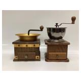2 VTG. COFFEE GRINDERS