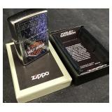 ZIPPO HARLEY-DAVIDSON BRUSHED CHROME LIGHTER