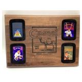 VINTAGE ZIPPO 1996 JOE CAMEL LIGHTERS