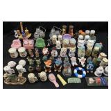 ASSORTED VTG. SALT & PEPPER SHAKER SETS,
