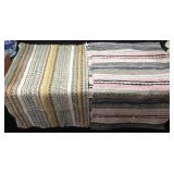 (2) VTG. RUNNER RUG & ACCENT RUG