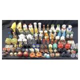 ASSORTED VTG. SALT & PEPPER SHAKER SETS,
