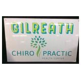 (2) METAL GILREATH CHIROPRACTIC HEALTH CENTER