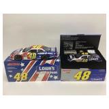 2) JIMMY JOHNSON DIECAST CARS
