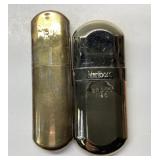 2 BRASS LIGHTERS