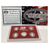 2002 silver quarter proof set