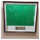 RARE SIGNED RACE FLAG CAMEL GRAND PRIX 1988