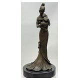 SIGNED ALDO VITALEH TENDERNESS BRONZE MOTHER &