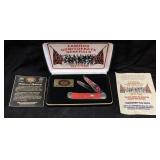 CASE XX FAMOUS CONFEDERATE GENERALS RED BONE