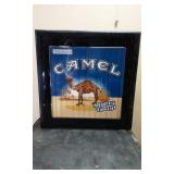 Vtg. RJ Reynolds changing Camel ad sign