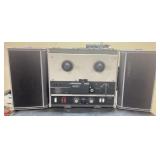 Working Sony TC-500A tapecorder with lots of reels