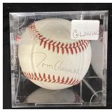 HOF ATLANTA BRAVES TOM GLAVINE AUTOGRAPHED