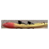 12ft MALIBU TWO OCEAN KAYAK 2 SEATER,