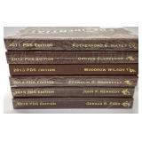 6 Presidential proof sets