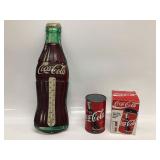 VTG. COCA COLA TALKING SAVINGS BANK AND METAL