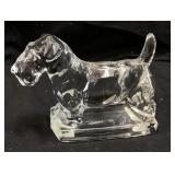 1930 HEISEY CRYSTAL SCOTTISH TERRIER GLASS