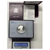 1992-S U.S. Silver Eagle dollar