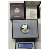 1991-S U.S. Silver Eagle dollar