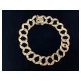 8.25inch 14k 13mm Curb link 31.1 grams