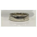14k Mokume Gane ring 13.7 grams