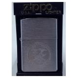NRA satin Zippo