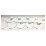 VTG. INDIANA COLONY HARVEST GRAPE MILK GLASS