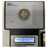 1899 O Morgan silver dollar