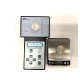 2) 1921 P Morgan silver dollar