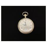 Elgin pocket watch, working, no crystal