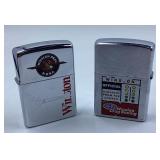 2) Winston Drag racing Zippos